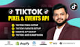 fix or set up tiktok pixel, event API, snapchat pixel, meta pixel, shopify GTM