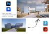 make a model and visualization of the interior or exterior