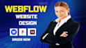 develop your website on webflow