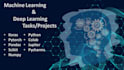 do machine learning and deep learning tasks and projects