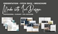 design your professional pitch deck or brochure in indesign