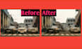 remove unwanted objects on 50 photos, bulk orders, professional photo editor