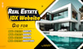 design a real estate investor or realtor website with idx mls