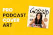design professional and unique podcast cover art for you