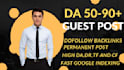 publish high da general guest post with  dofollow backlinks