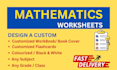 make english, urdu, math worksheets