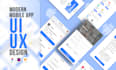 amazing mobile app design, ios design, app mockup, wireframe design, figma app