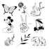 design a minimal black traditional tattoo design for ten dollars