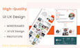 do UI UX design, mobile app UI UX, website, dashboard design in figma