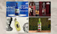 best design for wine label, beer label, gin label, bottle
