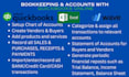 do bookkeeping with qbo and provide financial statements