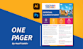 design a stunning business one pager that will impress clients