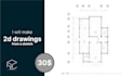 make 2d drawings from a sketch