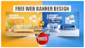 create 3 web site banner ad free