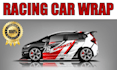 create a professional racing car wraps designs