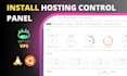 fix and install hosting control panel on any vps server