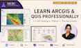 teach you arcgis and qgis