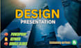 create powerpoint presentation, design pitch deck slides