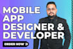 be react native developer for react native app development using react native