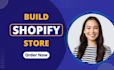 design, redesign or build shopify store, shopify ecommerce website development