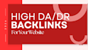 build high da dr backlinks for your website