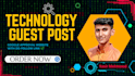 publish technology guest post with high quality backlinks