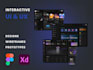 do UX research, wireframes, prototyping, landing page etc