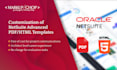 develop netsuite advanced PDF HTML template reports