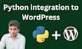 python integration services for your wordpress website