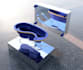 3d model molds core cavity for stamps and candles
