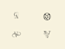 design initials monogram logo