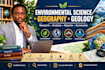 research environmental science, geography, geology and earth science