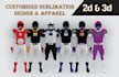 design all customise sportswear uniform and manufacturer