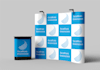 design step and repeat, backdrop, red carpet, expo banner