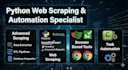 do expert python web scraping and data extraction