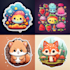 do amazing sticker, label, logo, and patch design