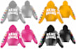 design distressed hoodie or jeans streetwear clothes patches merchandise
