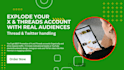 explode your x with captivating threads and organic growth