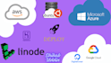 deploy project in aws, azure, gcp, linode,digitalocean, heroku, cpanel, any vps