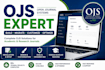 setup customize and fix ojs journal website