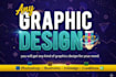 be your expert graphic designer for all your design needs