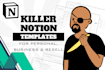 create killer notion templates