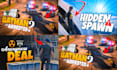 design professional gta v gaming thumbnails
