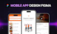 design modern mobile app design and web app UI UX