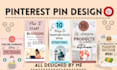 design beautiful custom pinterest pins using canva