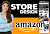 design amazon store front a plus