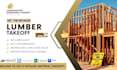 provide wood framing, lumber material takeoff and cost estimation