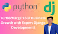 be your python django website developer
