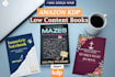design low no content interior for amazon KDP and etsy etc