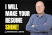 proofread and edit your resume